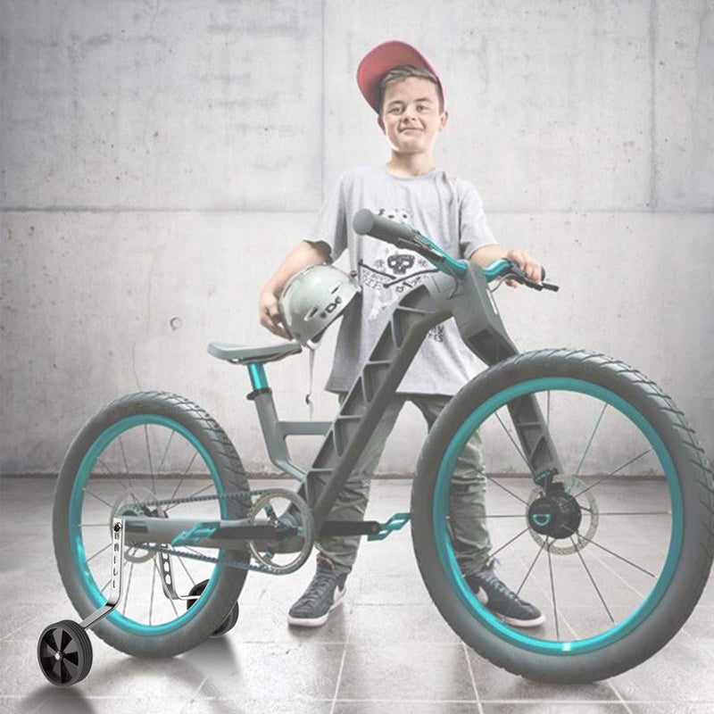 Herbalcandybox Bike Stabilisers Bicycle Stabilisers For Cycle Children,4.33 Inch Kids Bicycle Training Replacement stabilizer Wheels for 12-20 Inch Kids Bike - Image 4